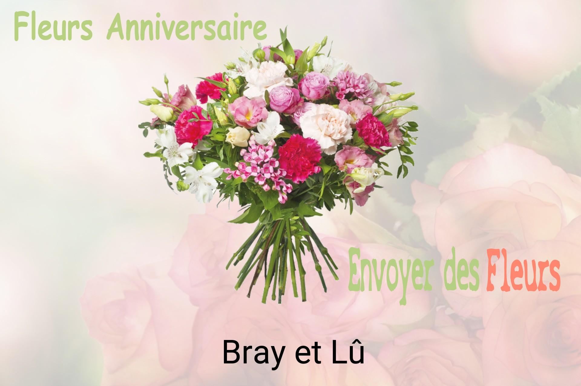 Bouquet de fleurs d’anniversaire livré à Bray-et-Lû