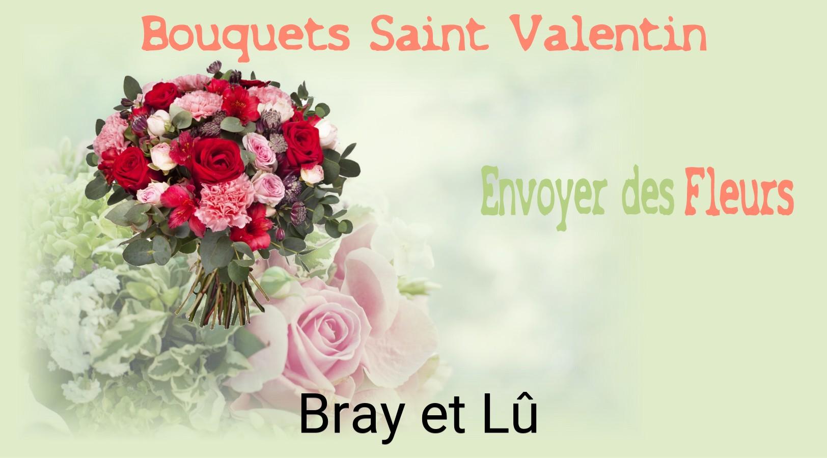 Roses de Saint-Valentin livrées à Bray-et-Lû